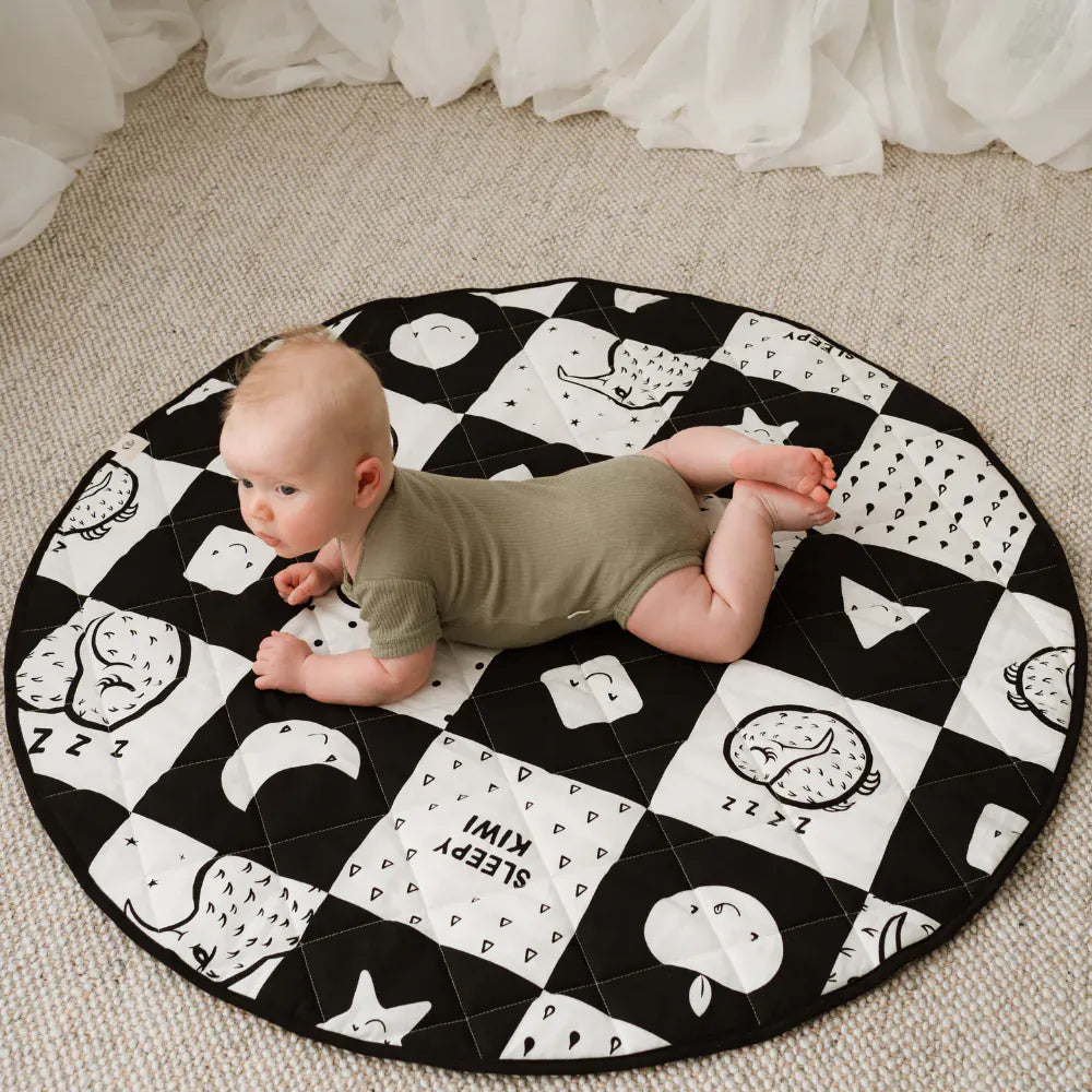 Illustrated Publishing Baby Accessory Sleepy Kiwi - Quilted Playmat