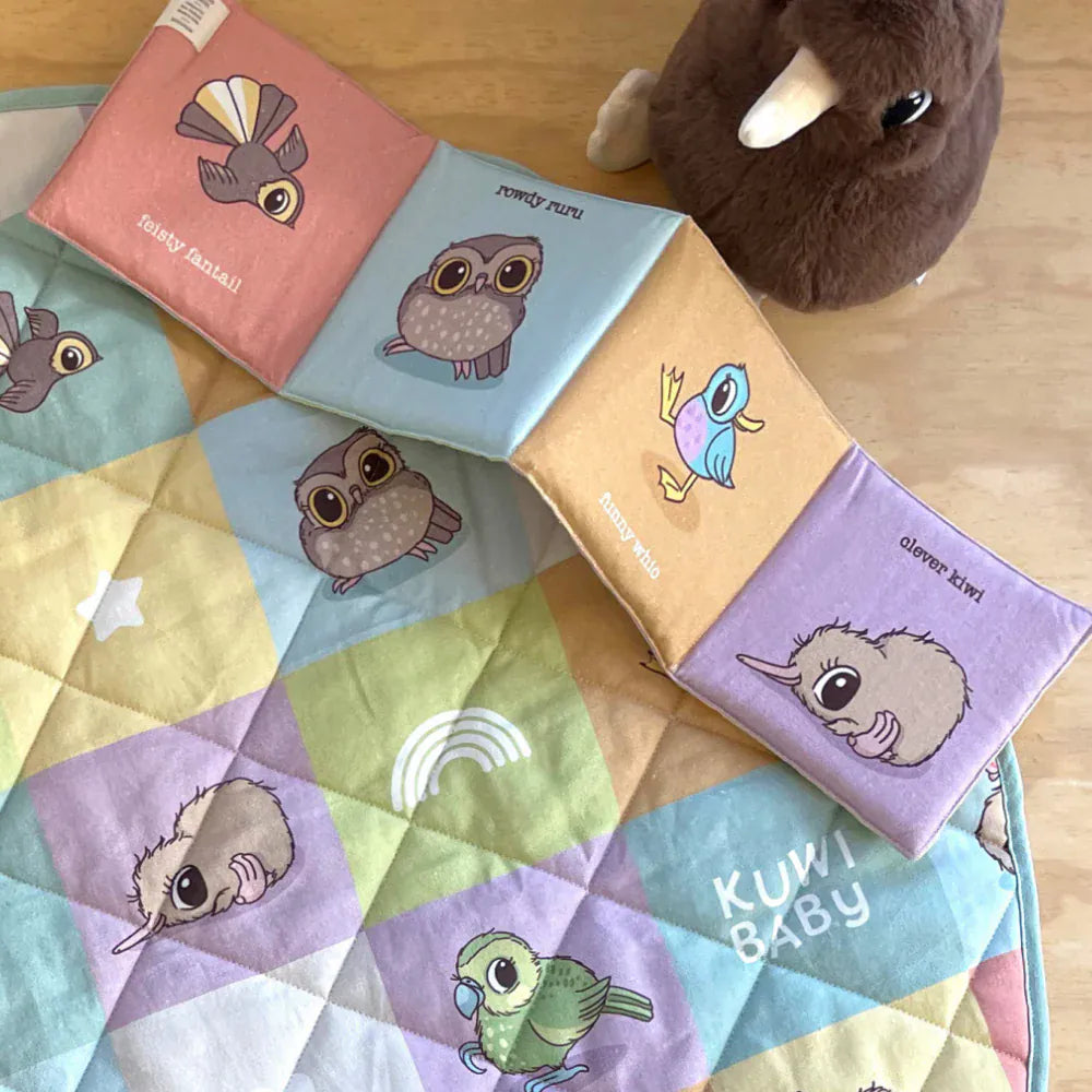 Illustrated Publishing Childrens Books Kuwi Baby - Fabric Book of Birds