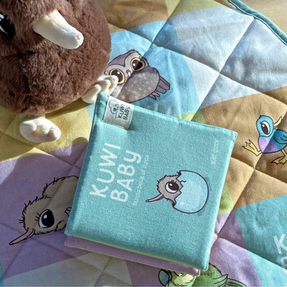 Illustrated Publishing Childrens Books Kuwi Baby - Fabric Book of Birds