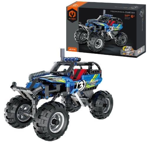 iM.Master Toys Pull Back Off-Road Vehicle Blue