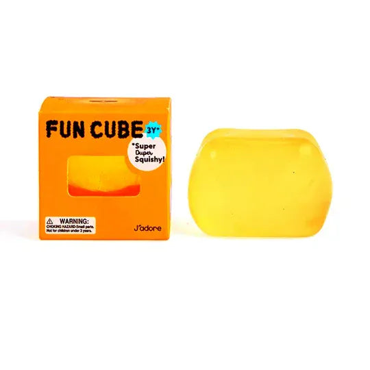 J'adore Toys Orange Fun Ice Cube Squish