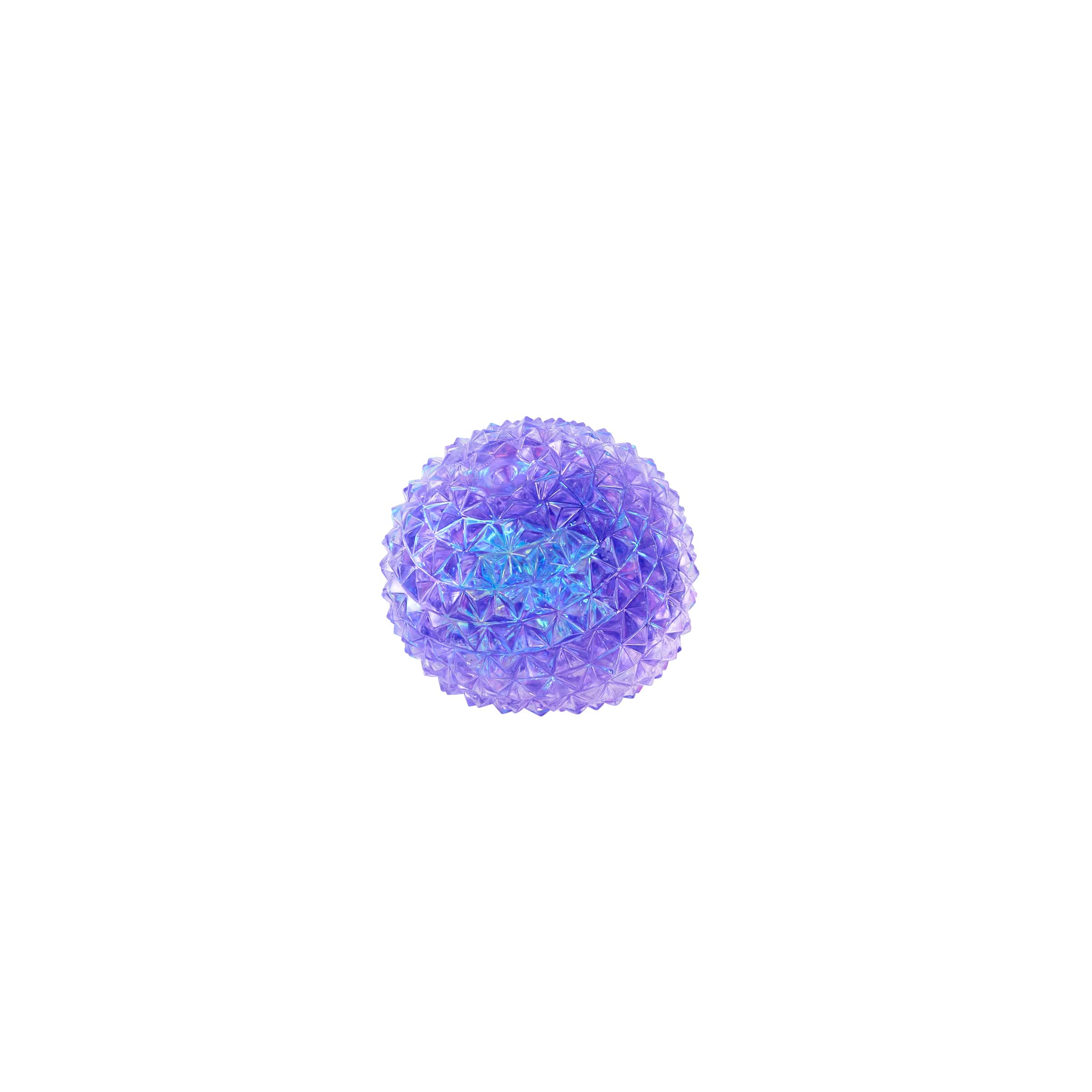J'adore Toys Purple Spiky Orb Diamond Squish Balls
