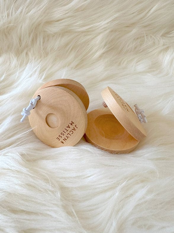 Jaclyn & Matisse Toys Wooden Castanets (Pair)