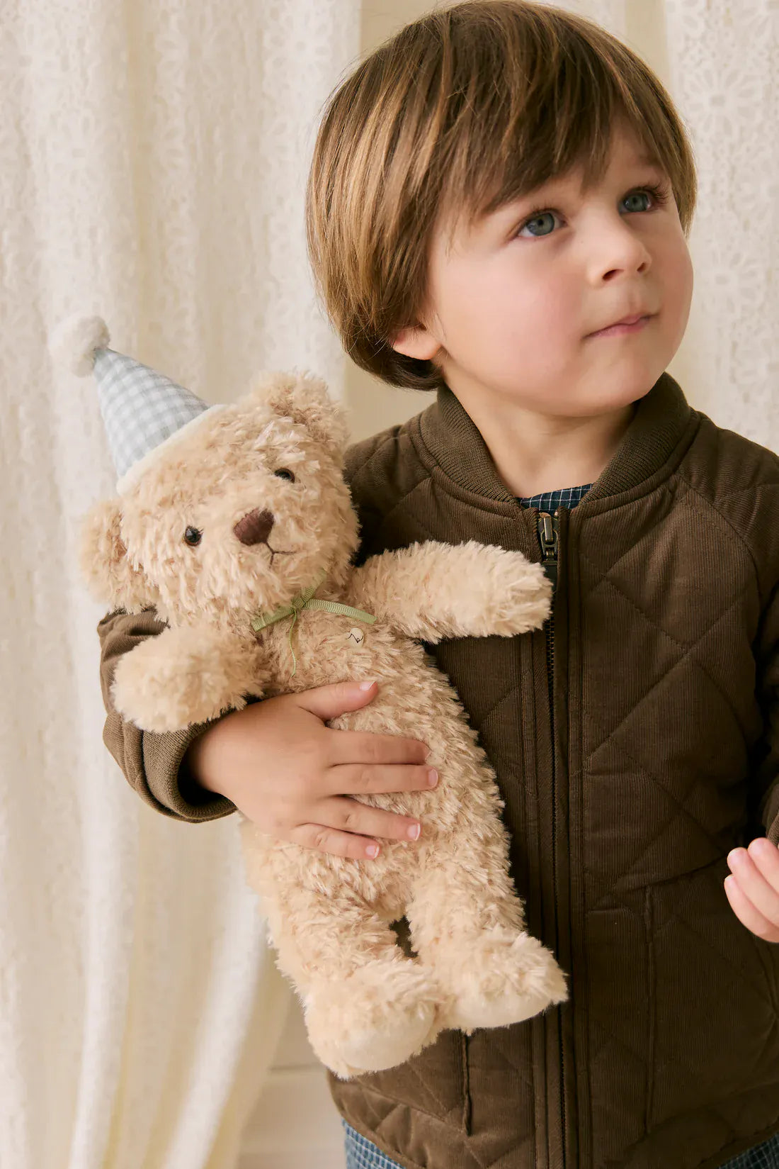 Jamie Kay Toys Soft Snuggle Bunnies - Birthday Arthur - Gingham