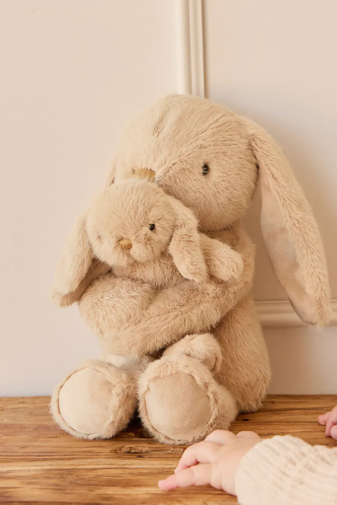 Jamie Kay Toys Soft Snuggle Bunnies - Frankie the Hugging Bunny - Caramel
