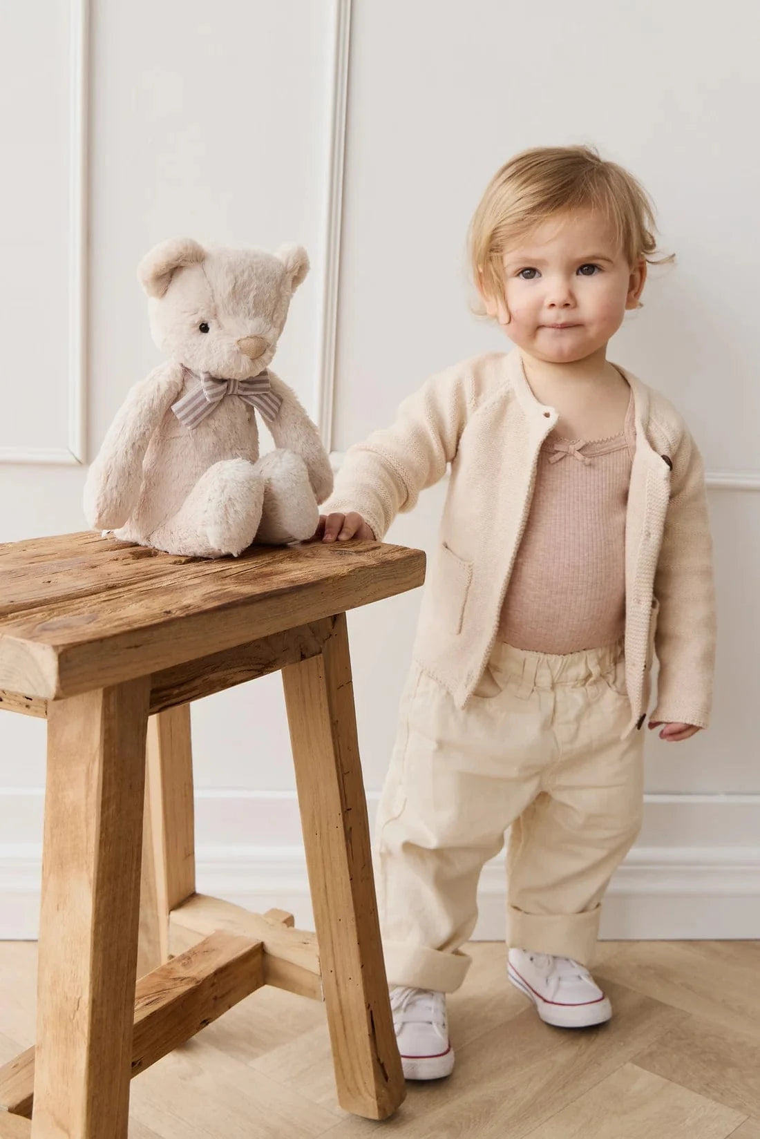Jamie Kay Toys Soft Snuggle Bunnies - Georgie With Bow