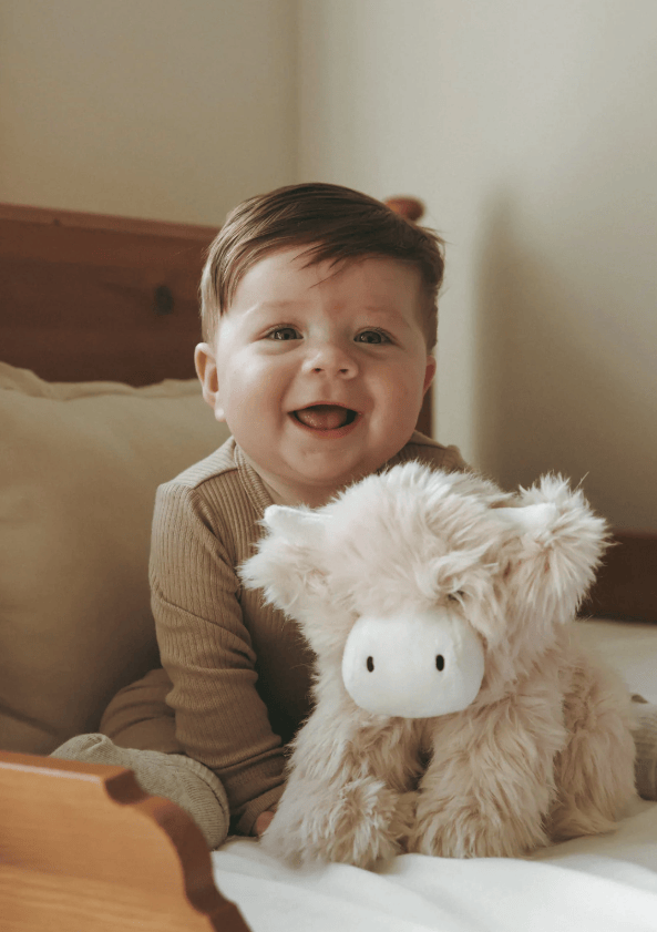 Jamie Kay Toys Soft Snuggle Bunnies - Hilda The Highland Cow