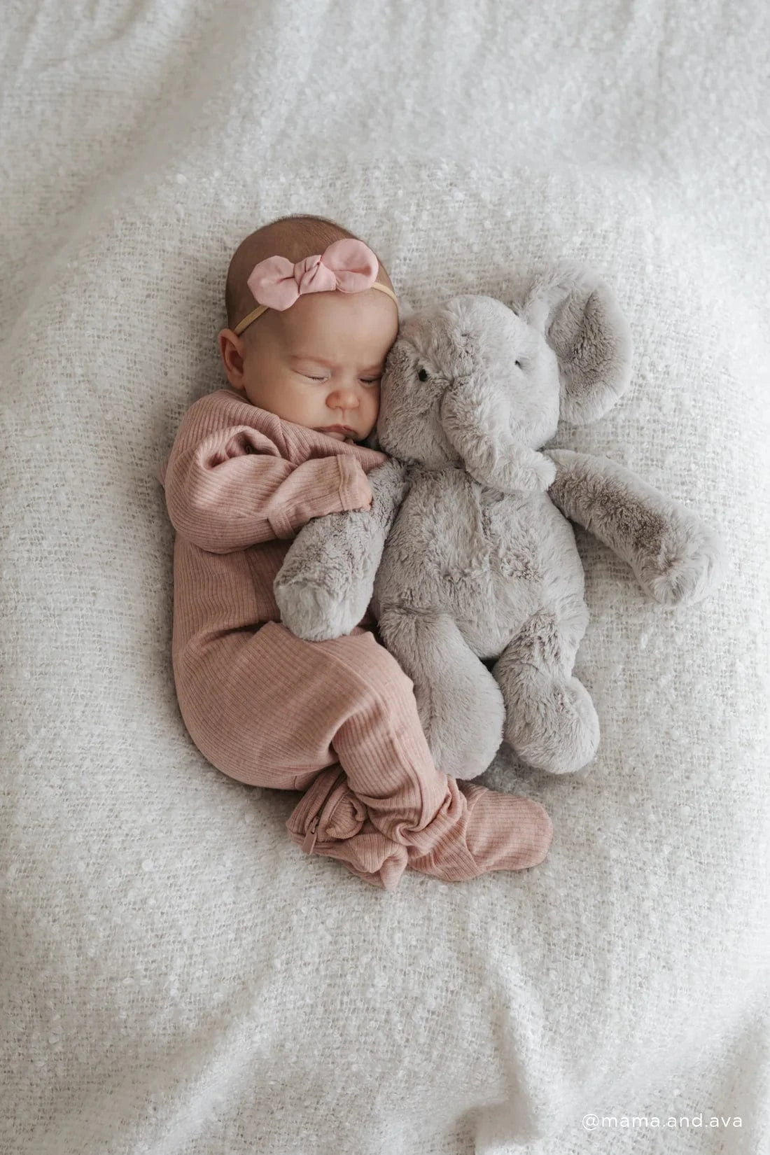 Jamie Kay Toys Soft Snuggle Bunnies - Olive the Elephant