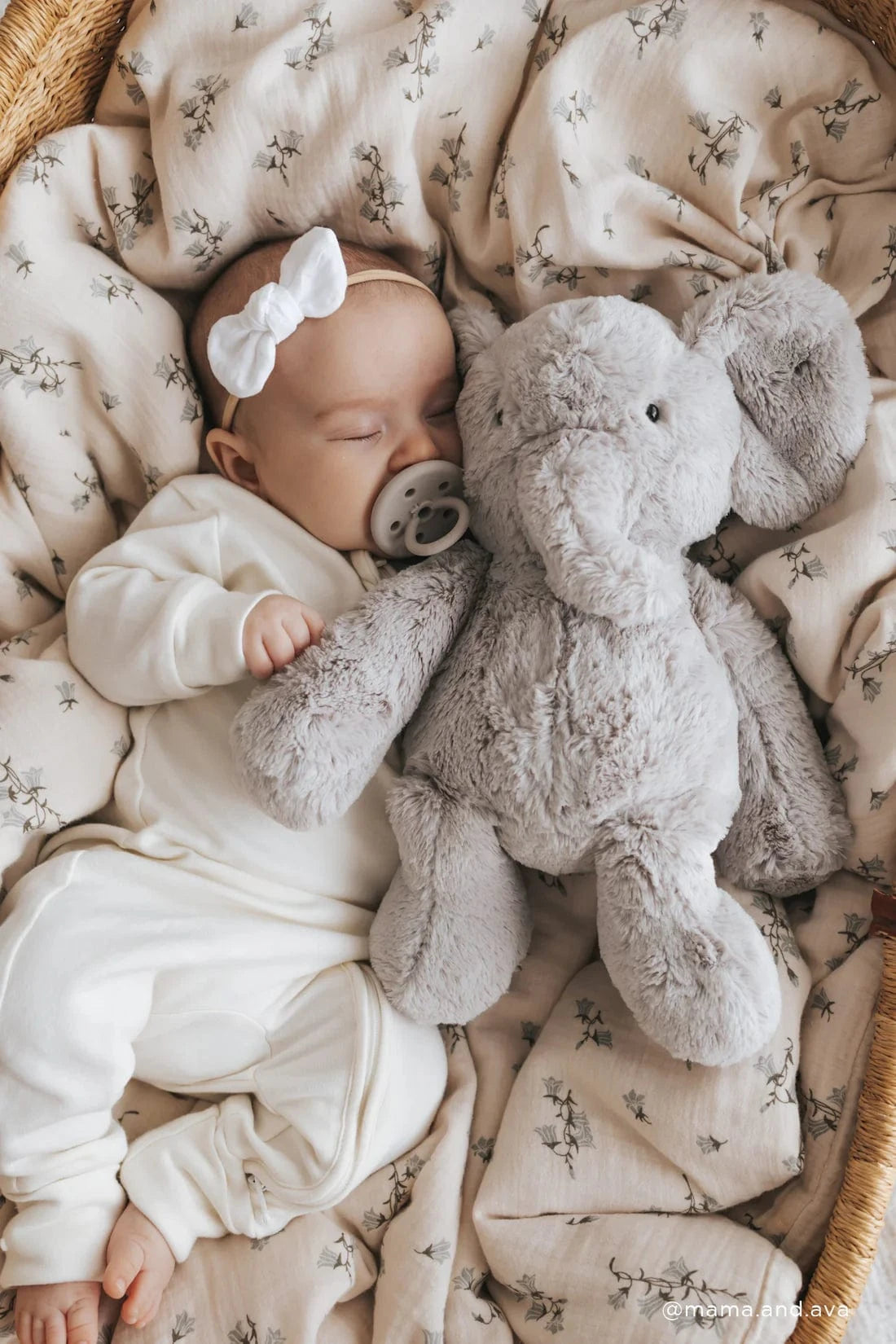 Jamie Kay Toys Soft Snuggle Bunnies - Olive the Elephant