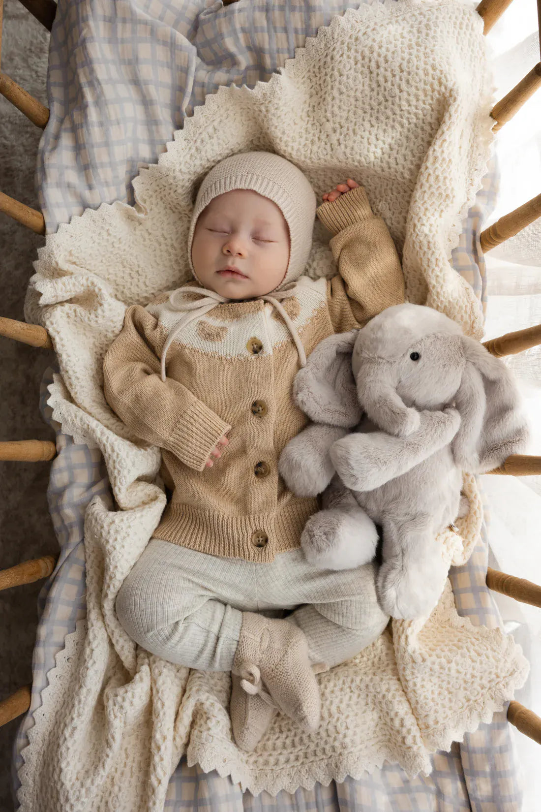 Jamie Kay Toys Soft Snuggle Bunnies - Olive the Elephant