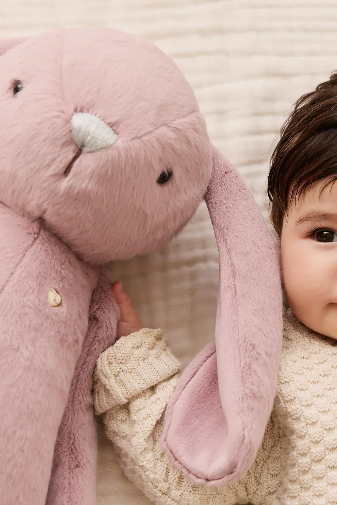 Jamie Kay Toys Soft Snuggle Bunnies - Penelope - Periwinkle 45cm