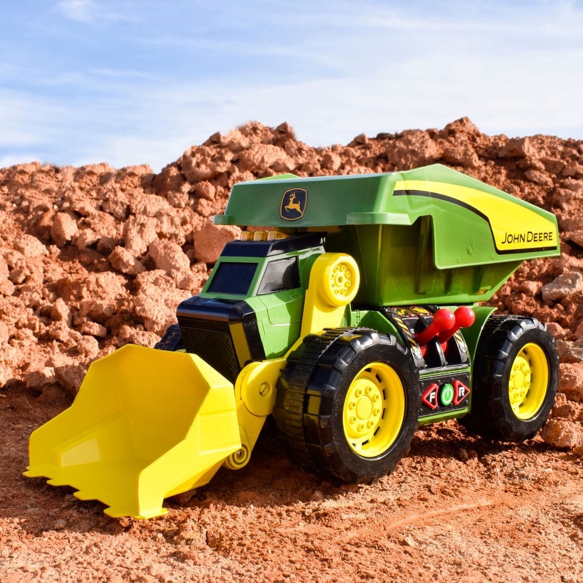 John Deere Toys 2 in 1 Motorised Dig Rig