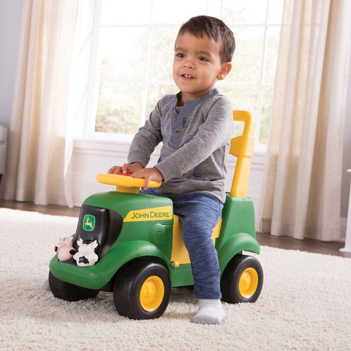 John Deere Toys John Deere Sit N Scoot Activity Tractor