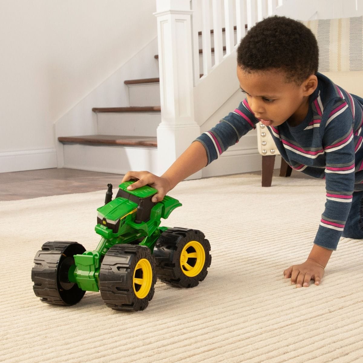 John Deere Toys Monster Treads All-Terrain Tractor
