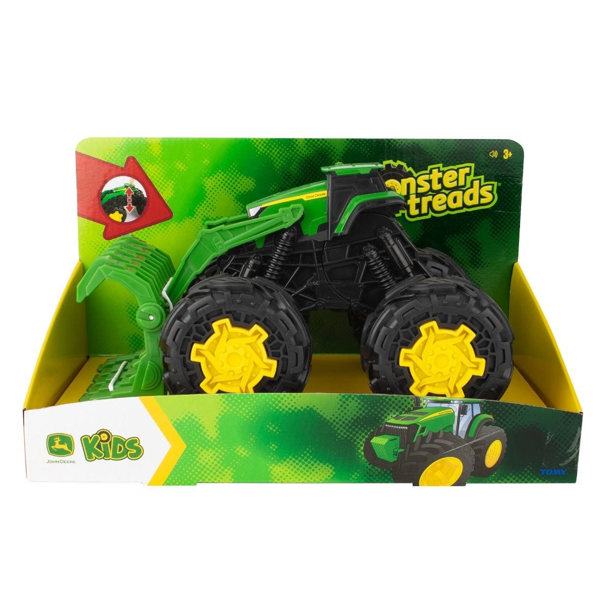 John Deere Toys Monster Treads Rev Up Tractor