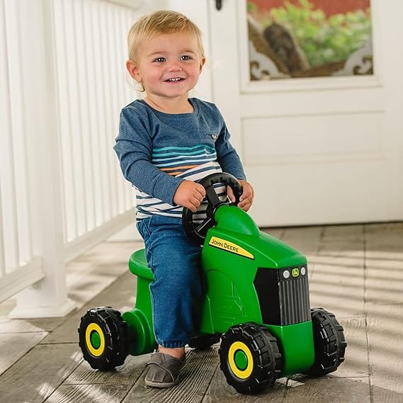 John Deere Toys Sit n Scoot Ride On Tractor