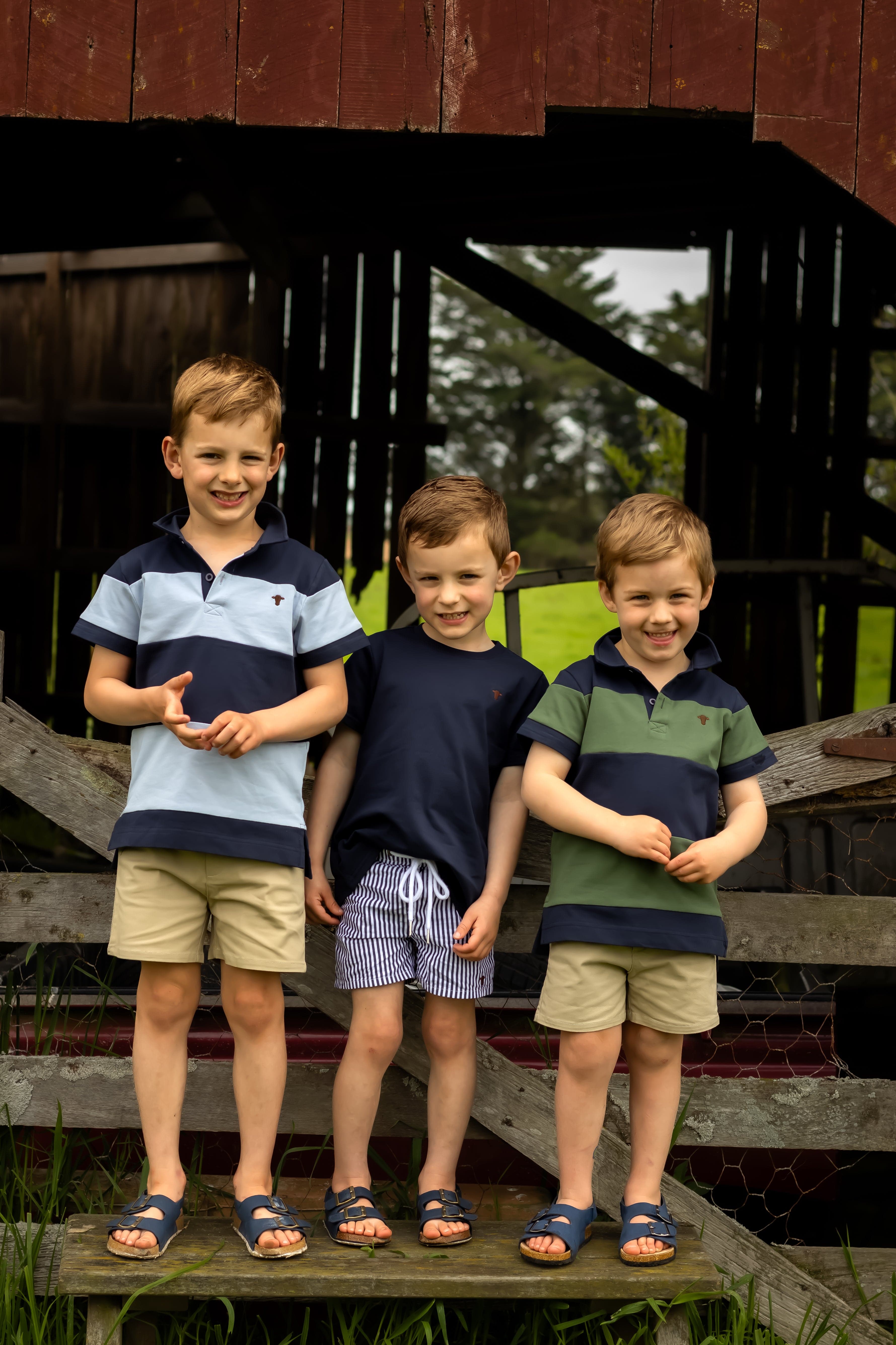 Jubee & Co Boys Tops Bruce Rugby Tee