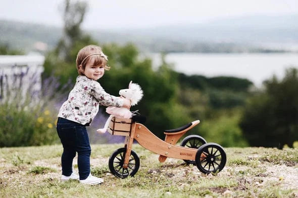 Kinderfeets Toys Kinderfeets Tiny Tot Balance Bike / Trike - Bamboo