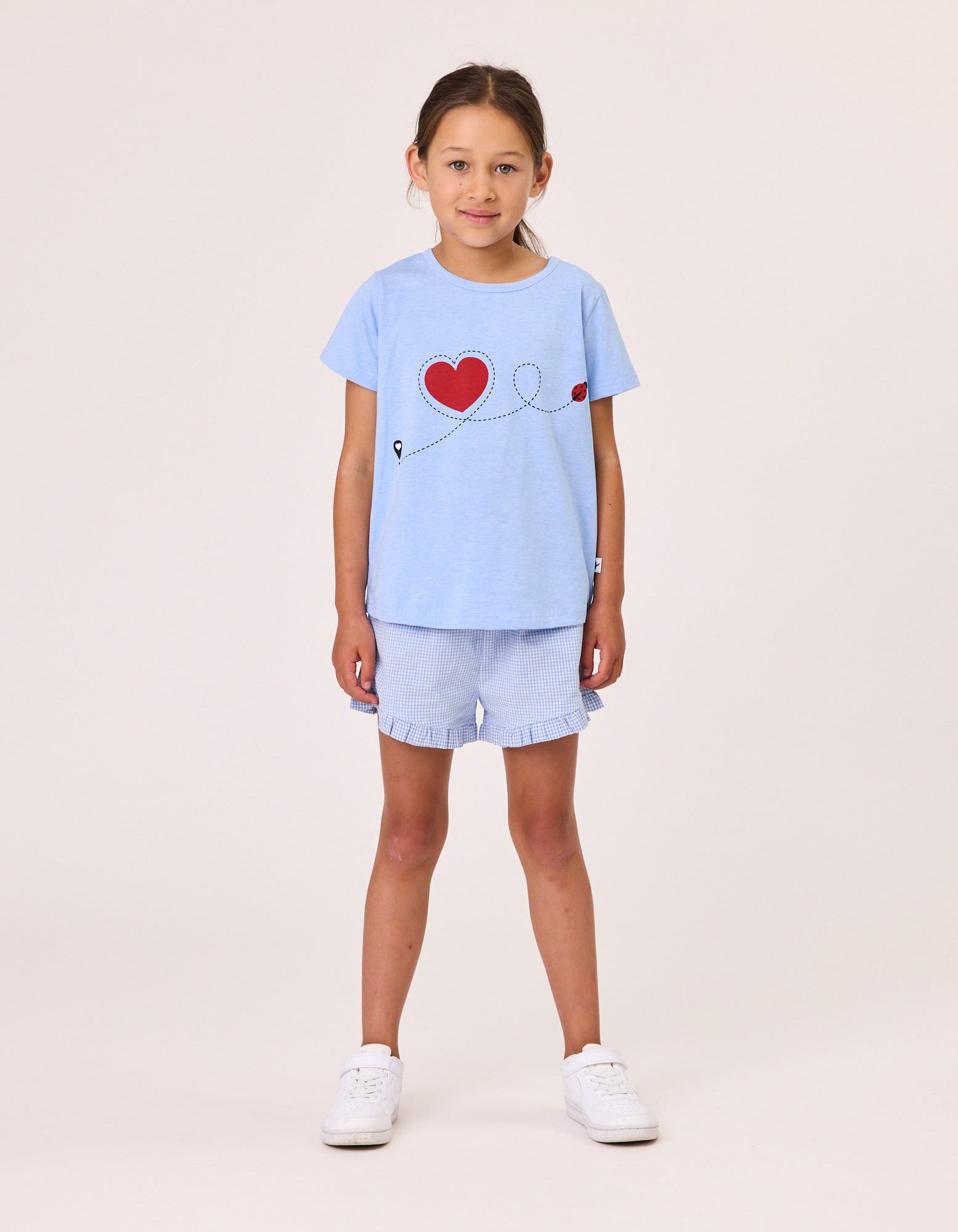 Kissed By Radicool Girls Bottoms 3Y Ladybird Love Tee