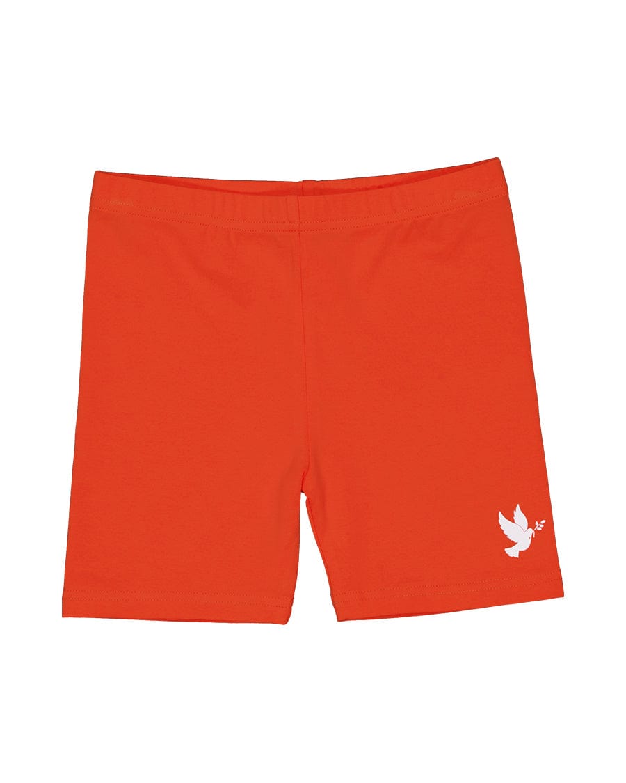 Kissed By Radicool Girls Bottoms Bike Short in Citrus