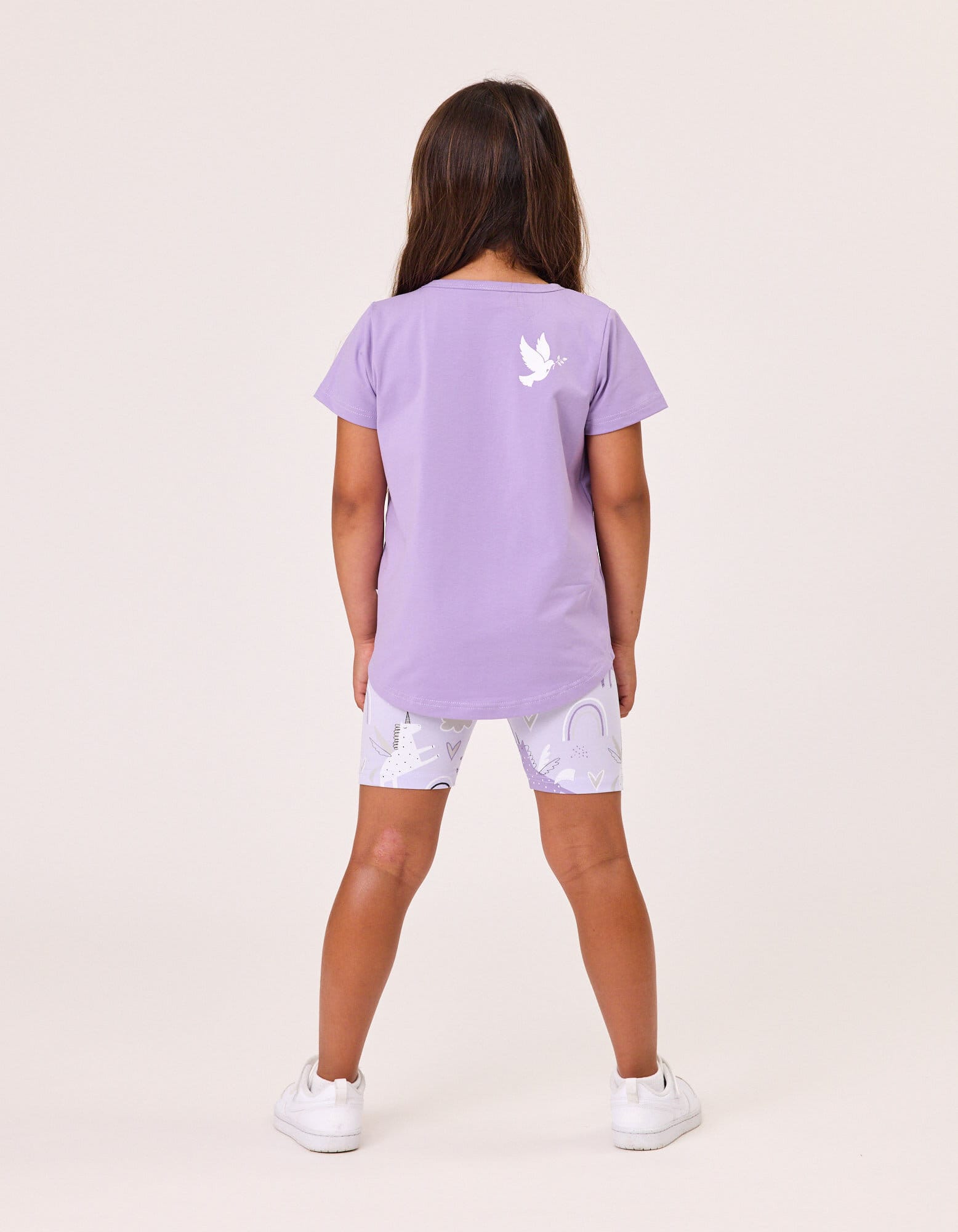 Kissed By Radicool Girls Bottoms Magical Unicorns Bike Short