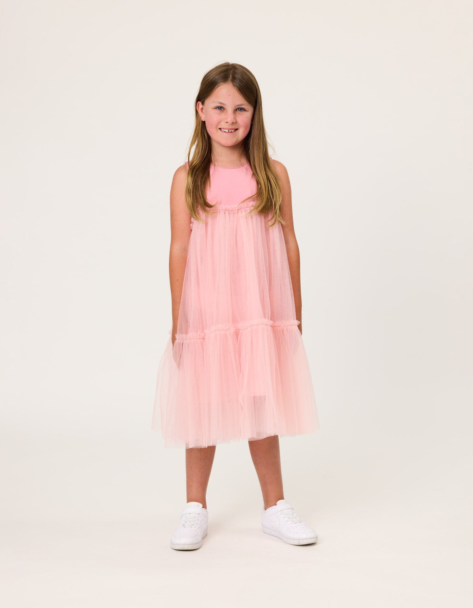 Kissed By Radicool Girls Dress 2Y Dusky Pink Princess Dress