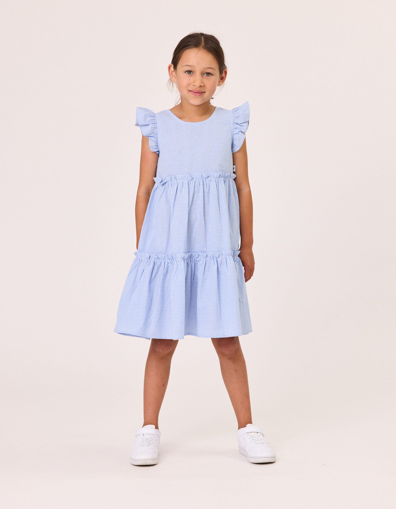 Kissed By Radicool Girls Dress 3Y Gingham Jasmine Dress