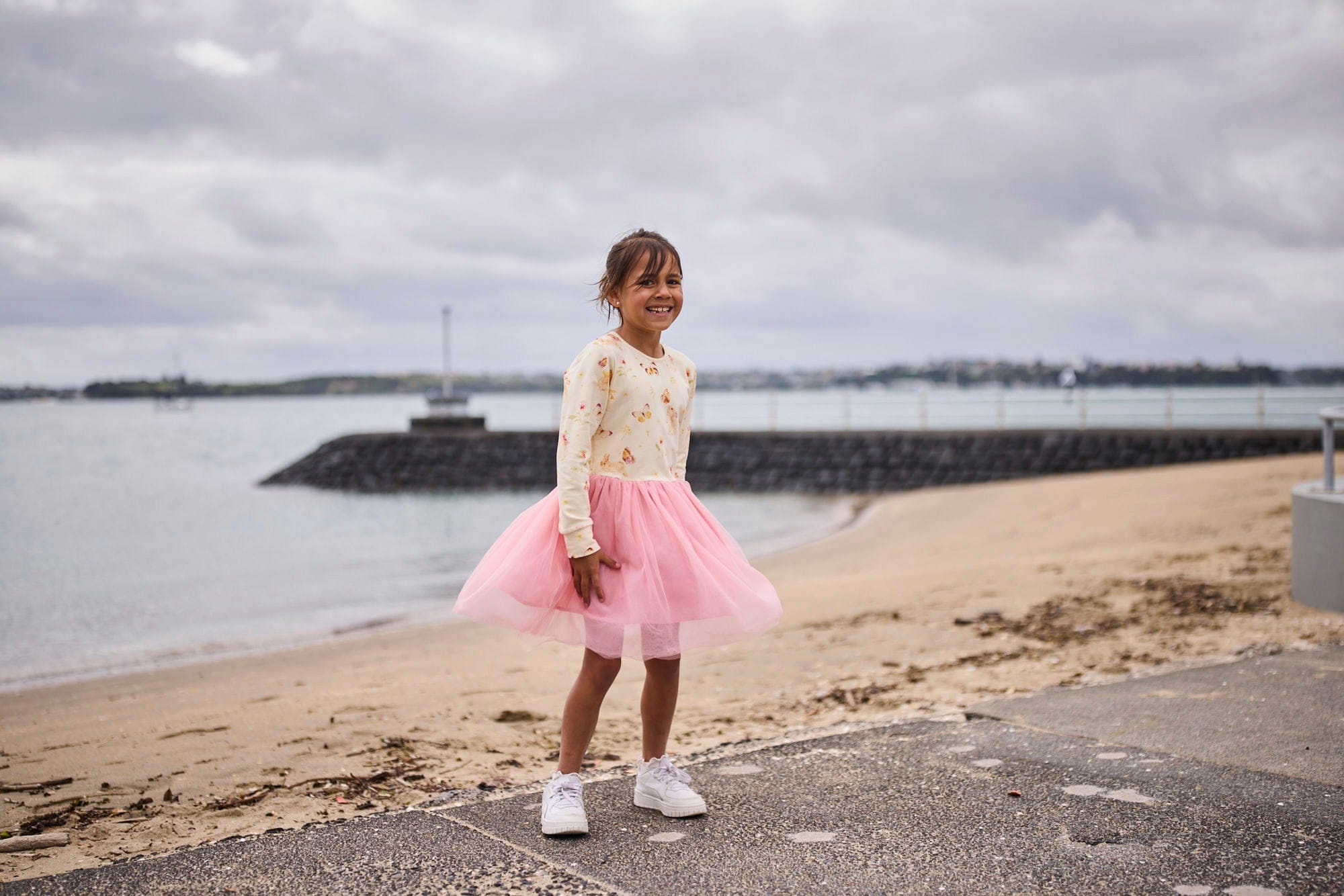 Kissed By Radicool Girls Dress Bunnies & Butterflies Tutu