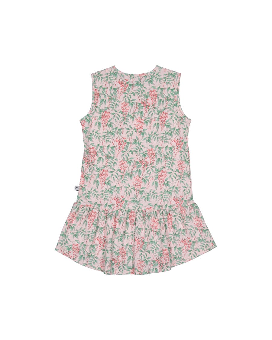 Kissed By Radicool Girls Dress Cascade Sleeveless Frill Dress