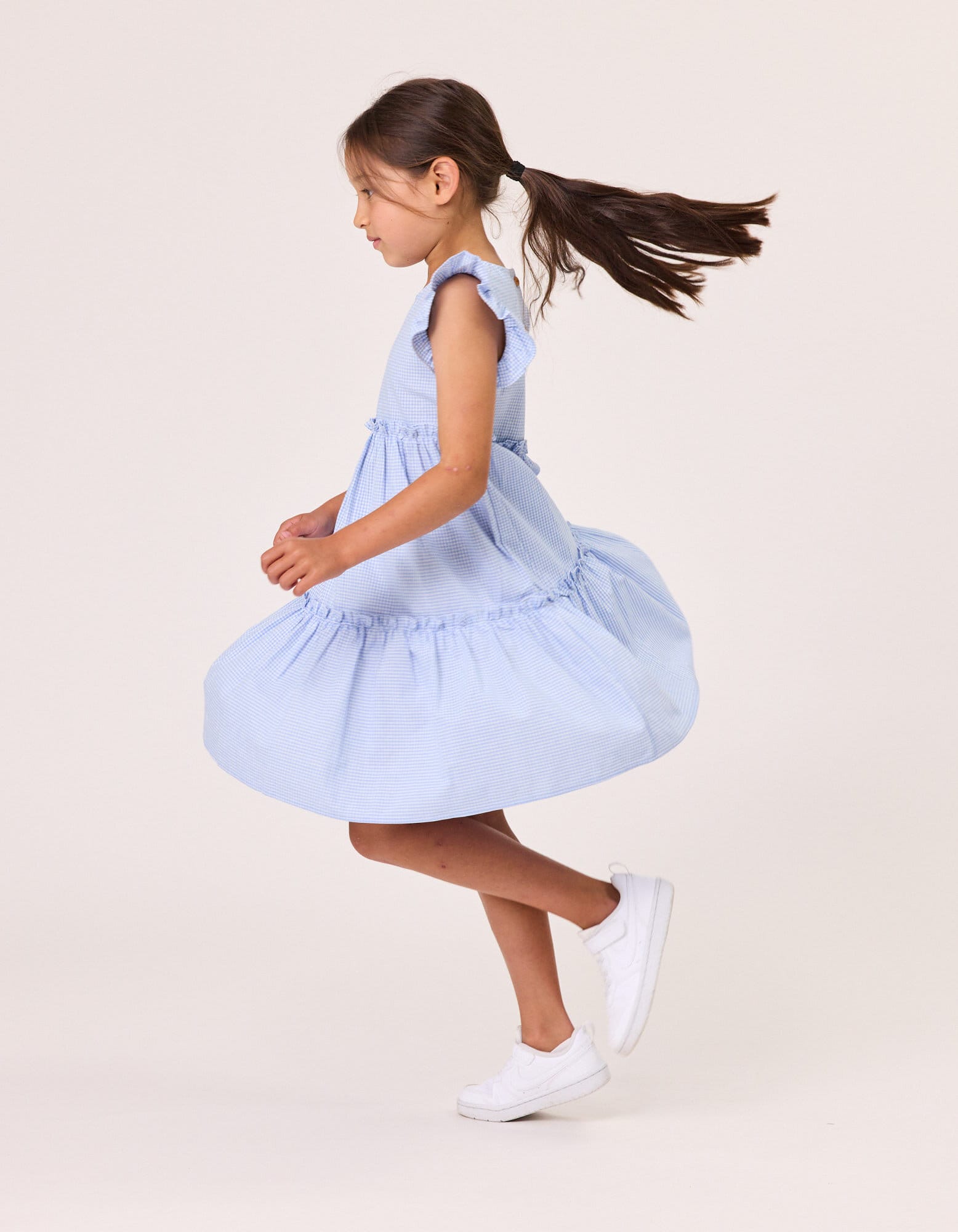 Kissed By Radicool Girls Dress Gingham Jasmine Dress