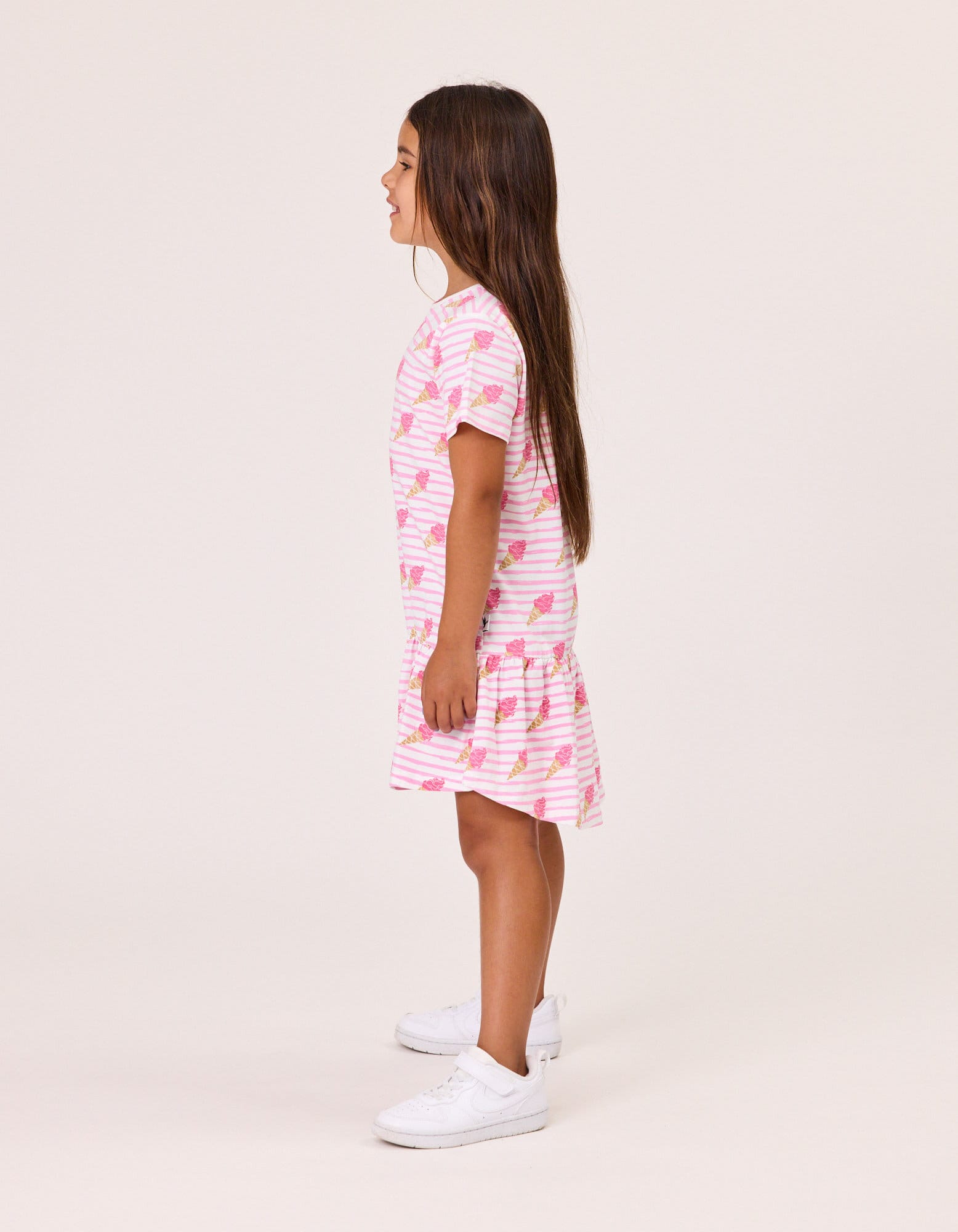 Kissed By Radicool Girls Dress Ice Creams Frill Dress
