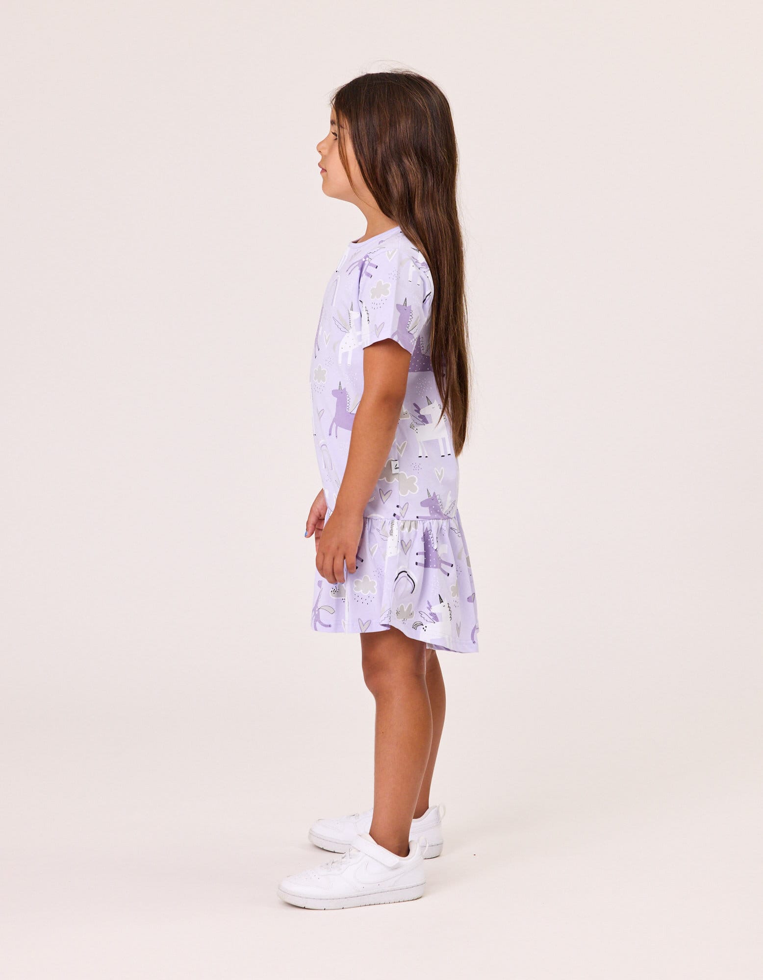 Kissed By Radicool Girls Dress Magical Unicorns Frill Dress