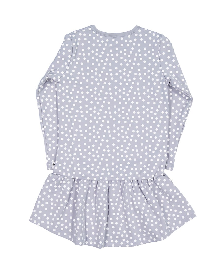 Kissed By Radicool Girls Dress Polka Dot Frill Dress