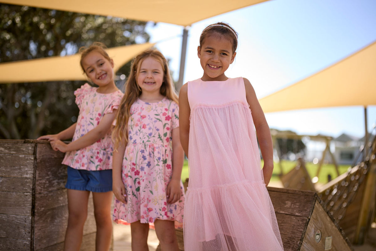 Kissed By Radicool Girls Dress Sparkle Princess Dress