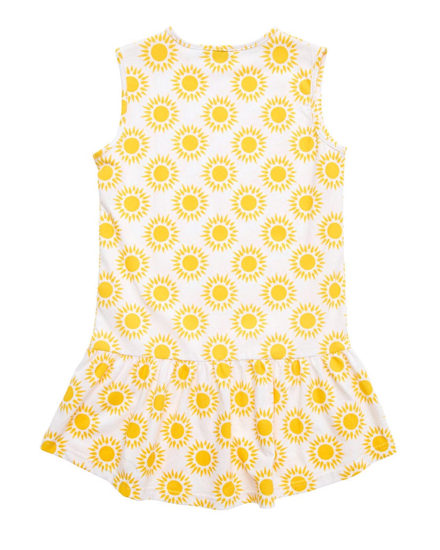 Kissed By Radicool Girls Dress Summer Sleeveless Frill Dress