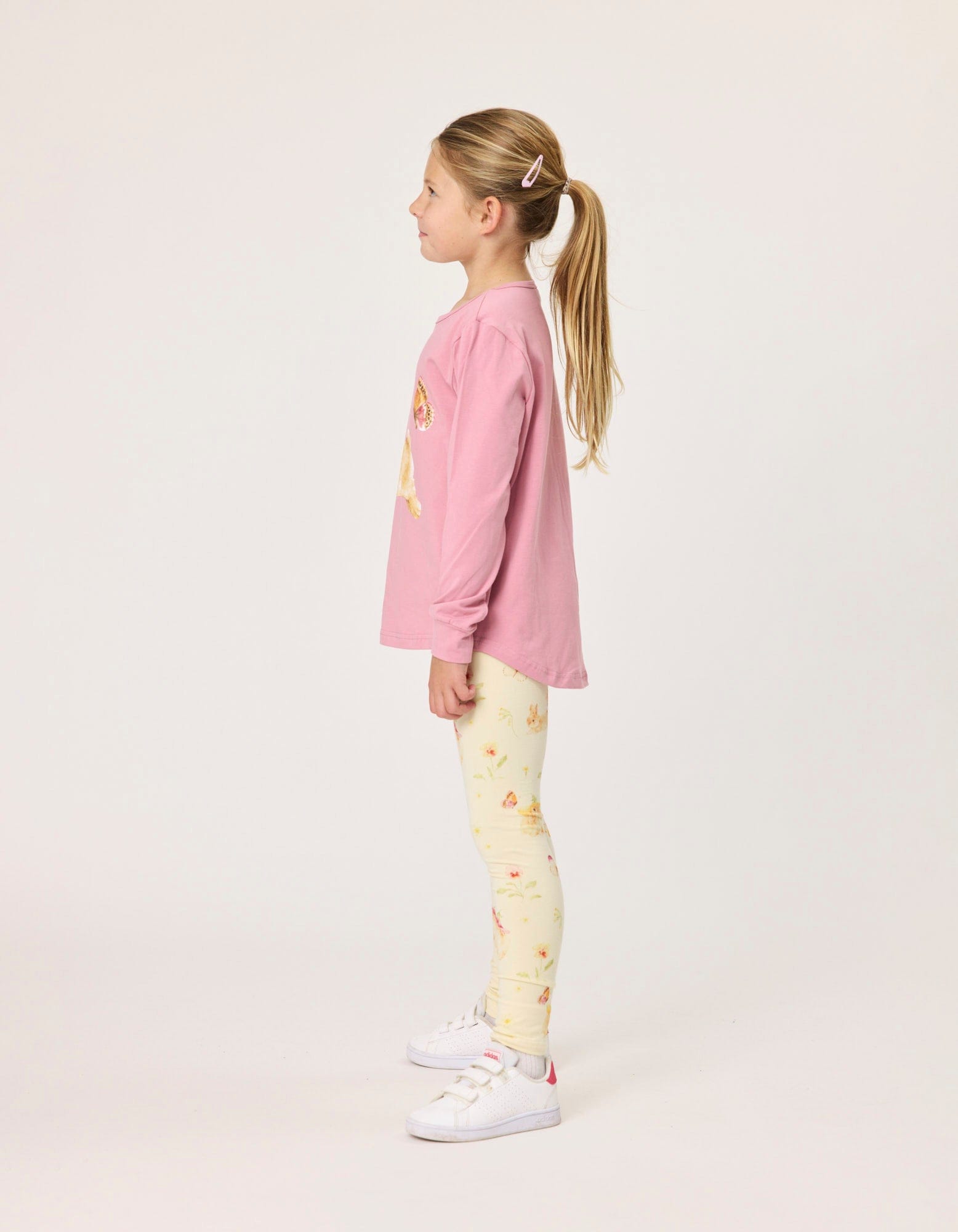 Kissed By Radicool Girls Jumper Cinnamon Bunny LS Tee