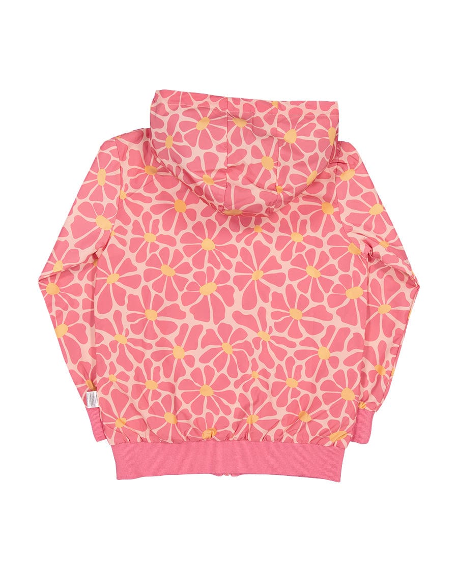 Kissed By Radicool Girls Jumper Groovy Chequerboard Reversible Jacket