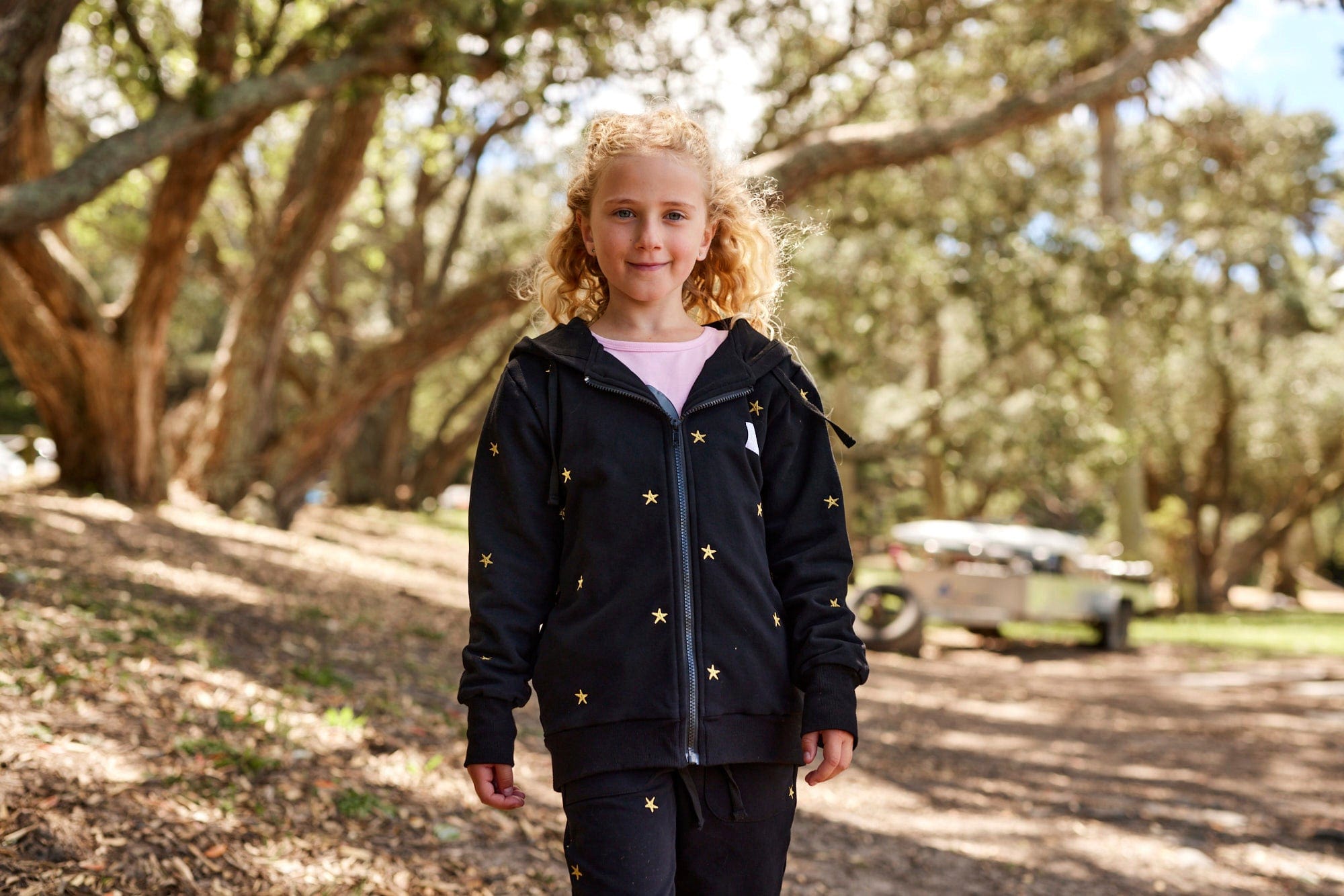 Kissed By Radicool Girls Jumper Prima Zip Hood