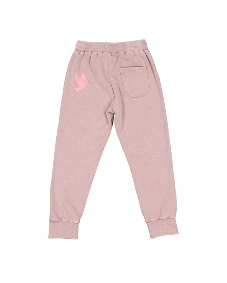 Kissed By Radicool Girls Pants Daisy Acid Wash Relaxed Pant