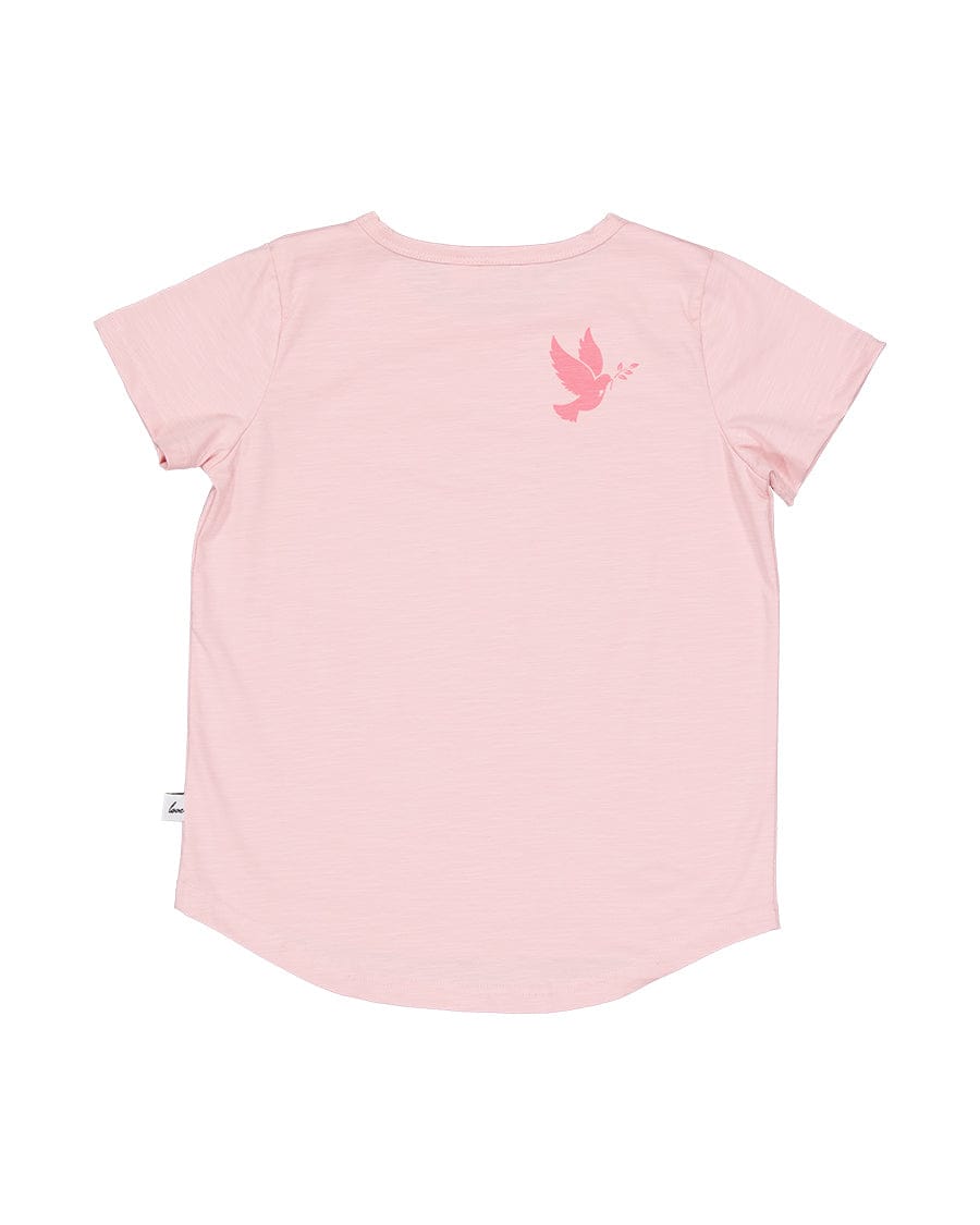 Kissed By Radicool Girls Tee Happy Flower Tee