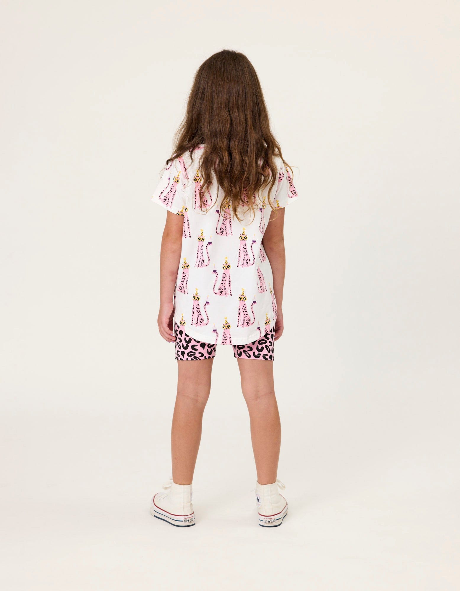 Kissed By Radicool Girls Tee Leopards Tee