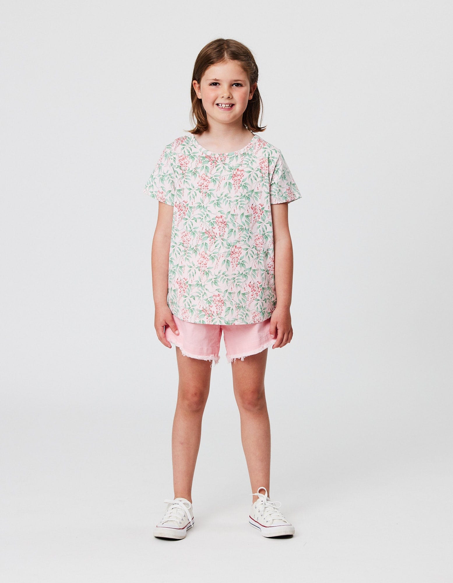 Kissed By Radicool Girls Tee Wild Westeria Tee