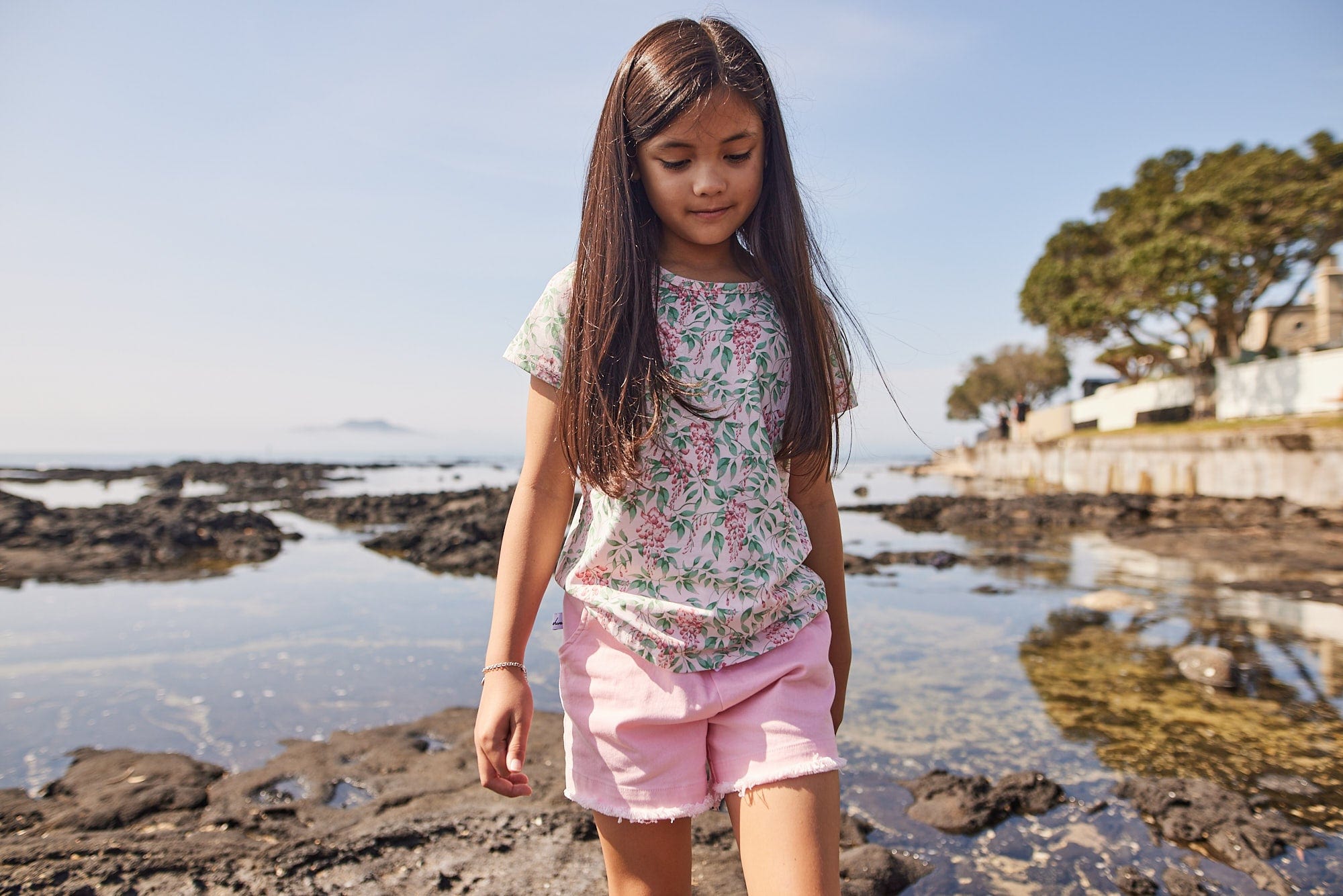 Kissed By Radicool Girls Tee Wild Westeria Tee