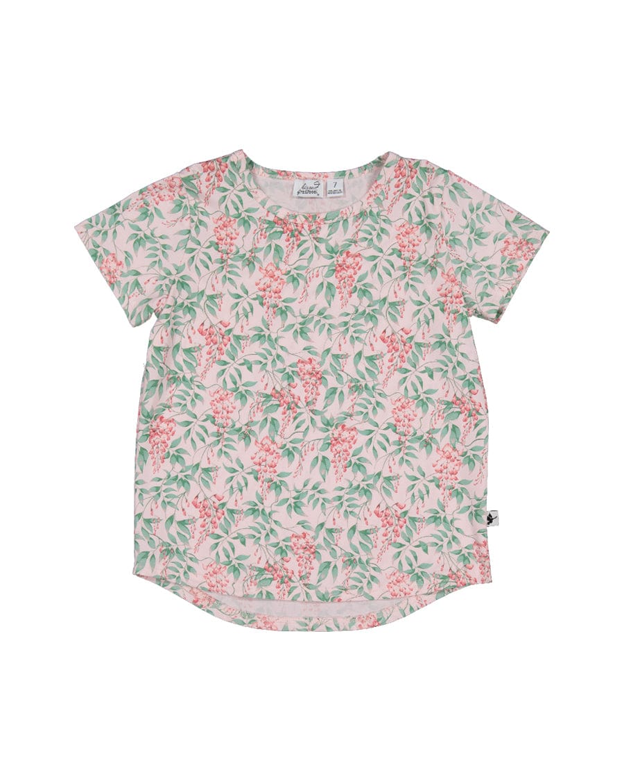 Kissed By Radicool Girls Tee Wild Westeria Tee
