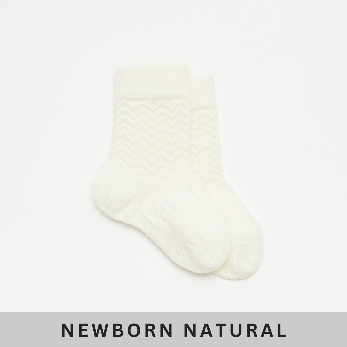 Lamington Accessory Socks Lamington Merino Baby Socks - Pearl