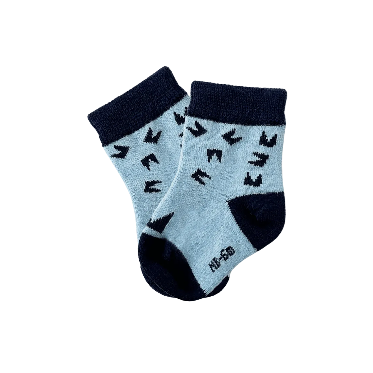 Lamington Accessory Socks Mosey Merino Baby Socks- Night