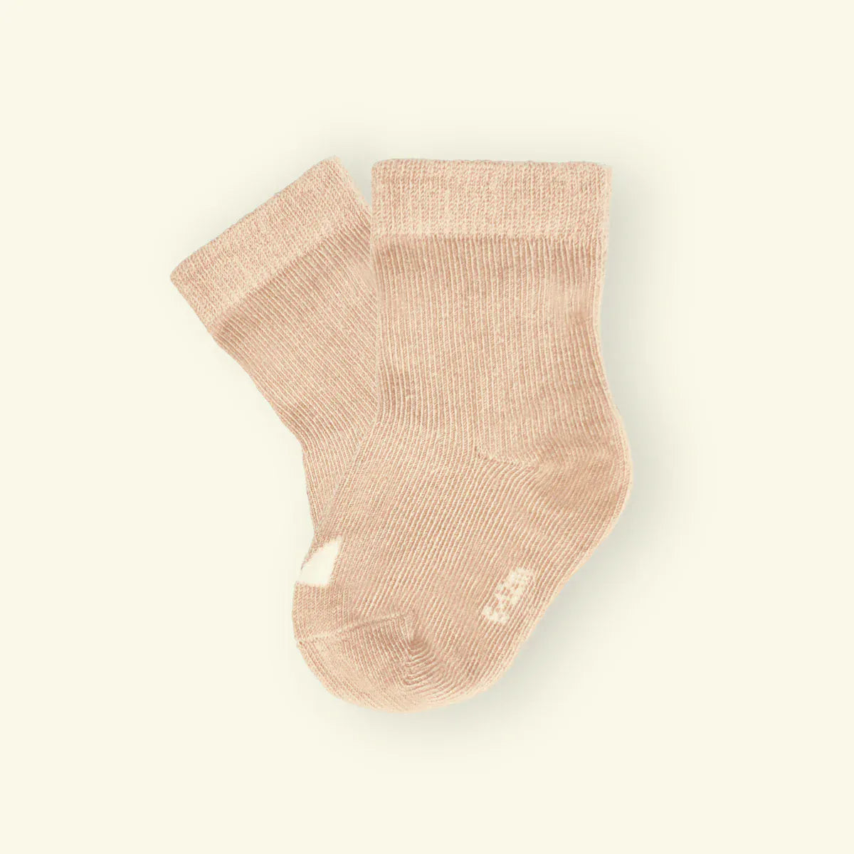 Lamington Accessory Socks NB-6M Organic Cotton Baby Socks - Oatmeal