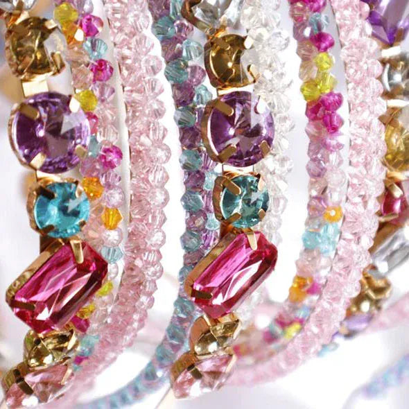 Lauren Hinkley Accessory Hair Clear Crystal Headband