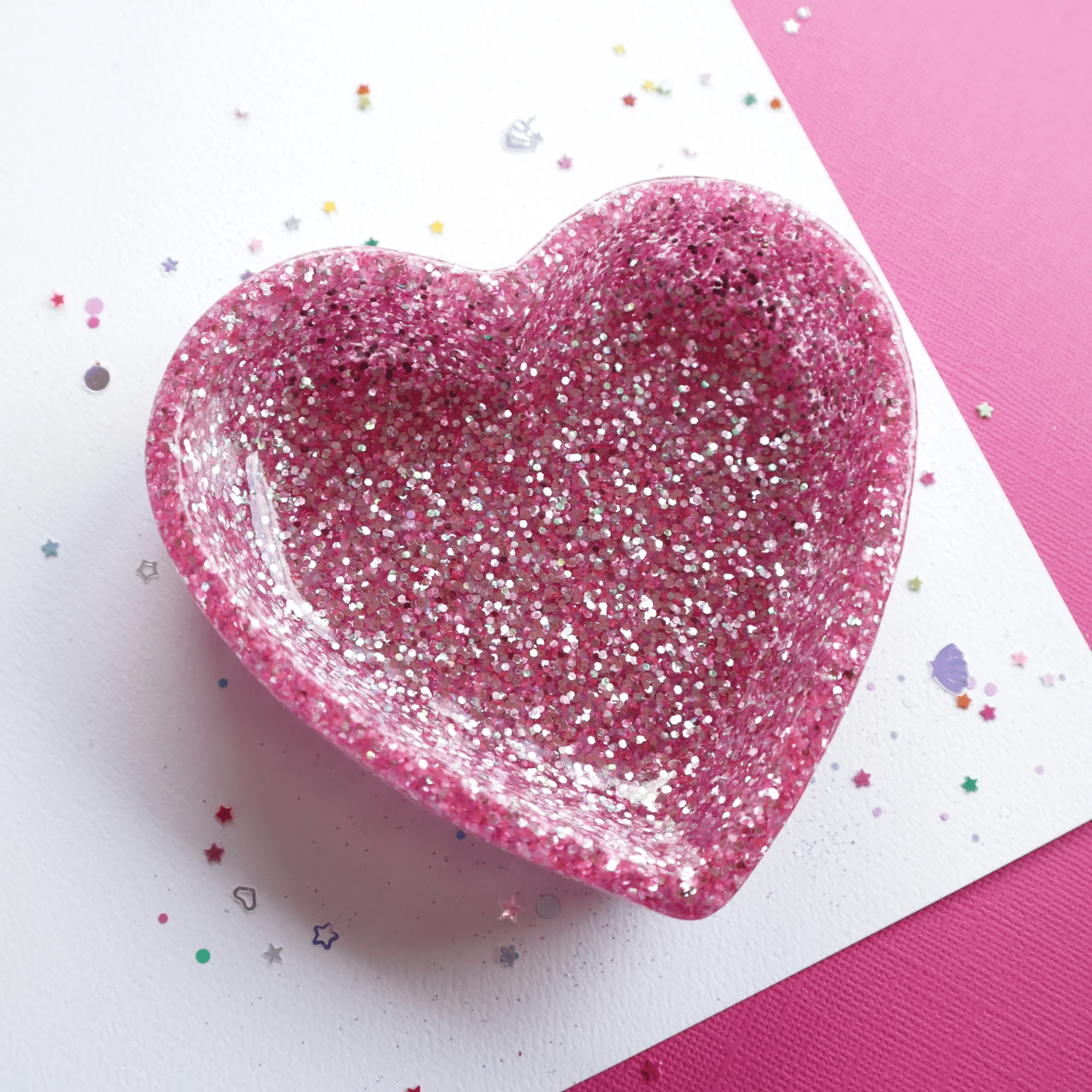 Lauren Hinkley Girls Accessory Glitter Heart Trinket Dish