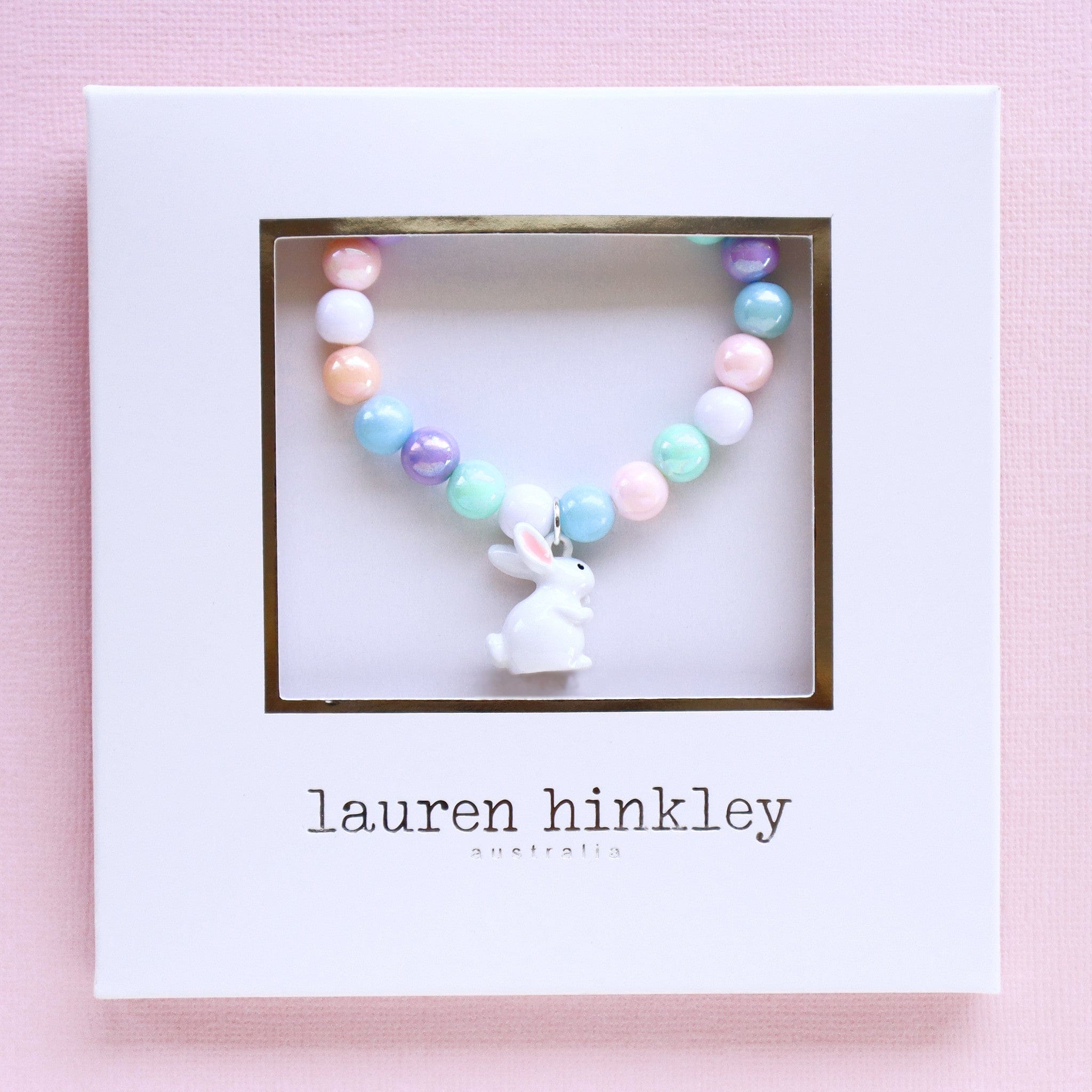 Lauren Hinkley Girls Accessory Mia The Bunny Elastic Bracelet
